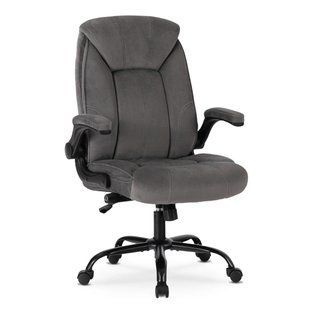 Офісне крісло MEBEL ELITE COMFORT Welur Сірий