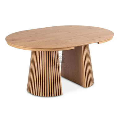 Стол раскладной круглый MEBEL ELITE ADRIEN 120(200)х120 см Дуб