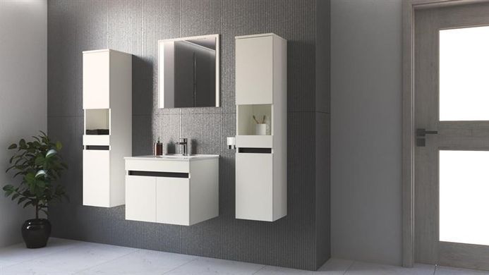 Зеркало FIGARO 60 Белый HALMAR