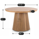 Стол раскладной круглый MEBEL ELITE ADRIEN 120(200)х120 см Дуб