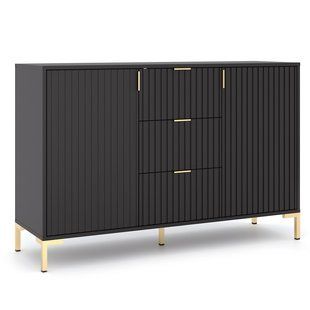Комод MEBEL ELITE TORELLO Черный
