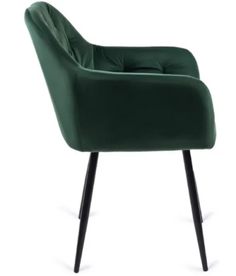 Стул бархатный MEBEL ELITE VIKI Velvet зеленый
