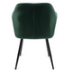 Стул бархатный MEBEL ELITE VIKI Velvet зеленый