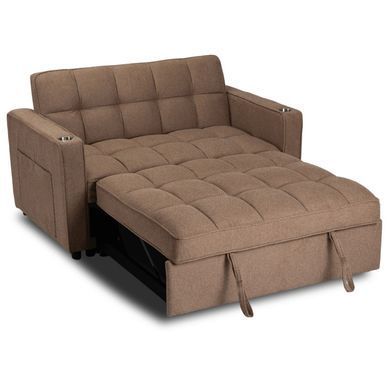 Розкладний диван ASTER Коричневий MEBEL ELITE