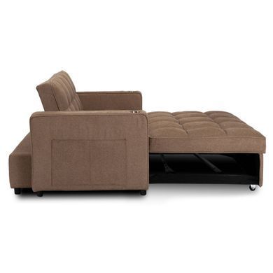 Розкладний диван ASTER Коричневий MEBEL ELITE