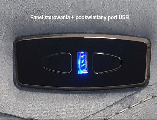 Крісло розкладне Neptun Velvet Синій SIGNAL