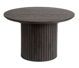 Стол круглый раскладной MEBEL ELITE CHARLES 120-160х120 см Черный