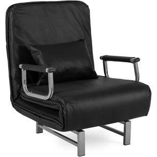 Крісло розкладне MEBEL ELITE DARK тканина: чорний