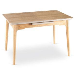 Розкладний обідній стіл MEBEL ELITE SAMER BIG 138(178)*80 см Дуб золотий