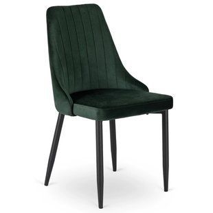 Обеденный стул MEBEL ELITE BARI Welur Зеленый
