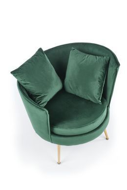 Кресло Almond Velvet Зеленый HALMAR