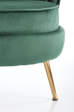 Кресло Almond Velvet Зеленый HALMAR