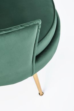 Кресло Almond Velvet Зеленый HALMAR