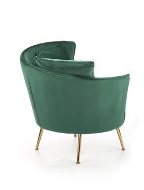 Кресло Almond Velvet Зеленый HALMAR