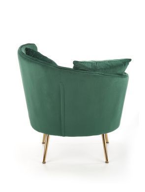 Кресло Almond Velvet Зеленый HALMAR