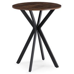 Обеденный стол MEBEL ELITE LAUREN 60 см Дуб рустик
