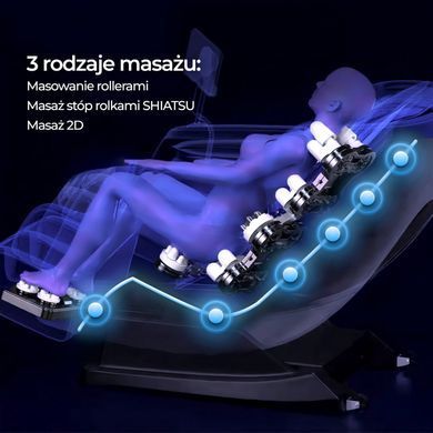 Кресло массажное MEBEL ELITE VX MAX Коричневый