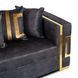 Диван MEBEL ELITE PALLAZO 2S Welur Черный