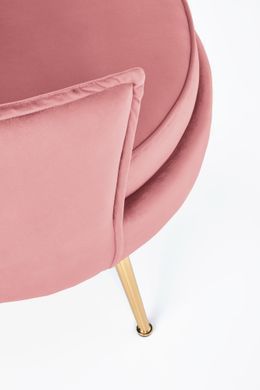 Кресло Almond Velvet Розовый HALMAR