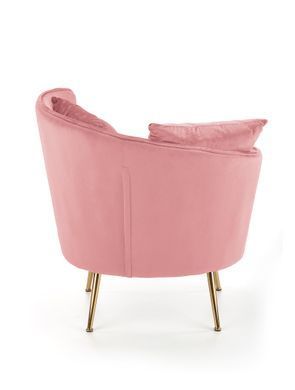 Кресло Almond Velvet Розовый HALMAR