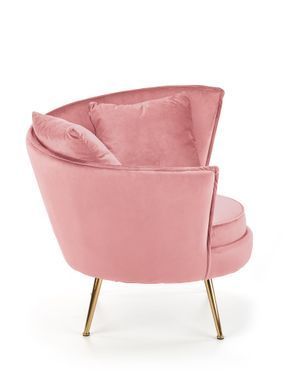 Кресло Almond Velvet Розовый HALMAR