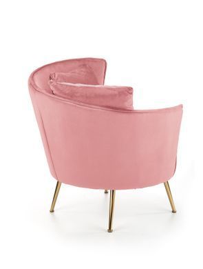 Кресло Almond Velvet Розовый HALMAR