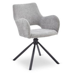 Обеденный стул поворотный MEBEL ELITE FLAV Boucle Серый