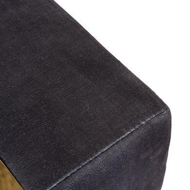 Диван MEBEL ELITE PALLAZO 3S Welur Чорний