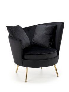 Крісло Almond Velvet Чорний HALMAR