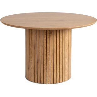 Стол круглый MEBEL ELITE LYON 120 см Золотой дуб