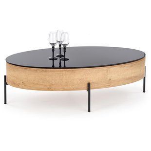 Журнальный столик Zenga Черный 120х60 см HALMAR
